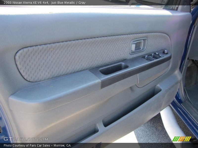 Just Blue Metallic / Gray 2003 Nissan Xterra XE V6 4x4