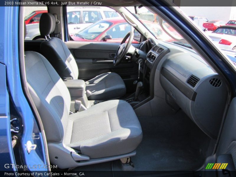 Just Blue Metallic / Gray 2003 Nissan Xterra XE V6 4x4