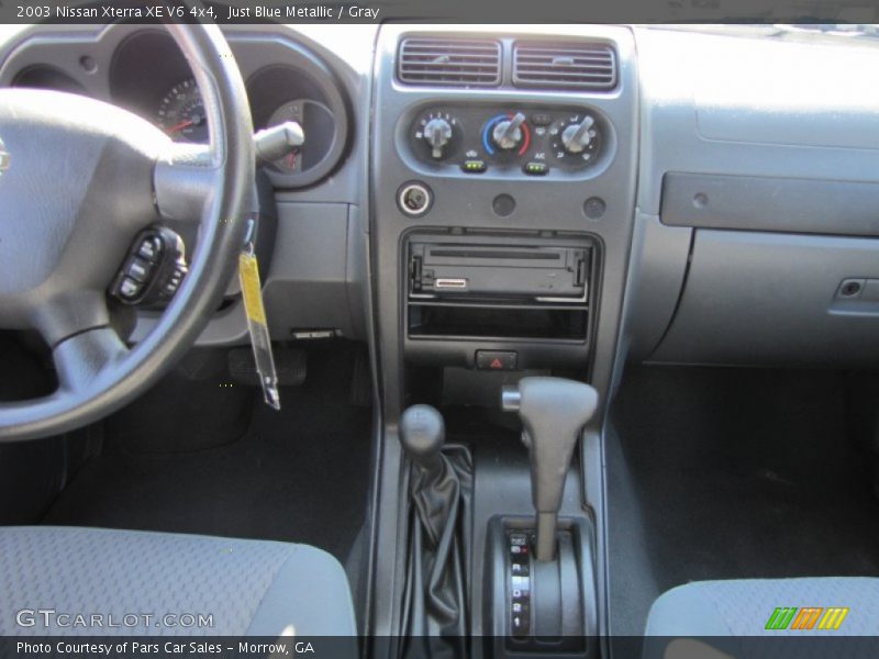 Just Blue Metallic / Gray 2003 Nissan Xterra XE V6 4x4