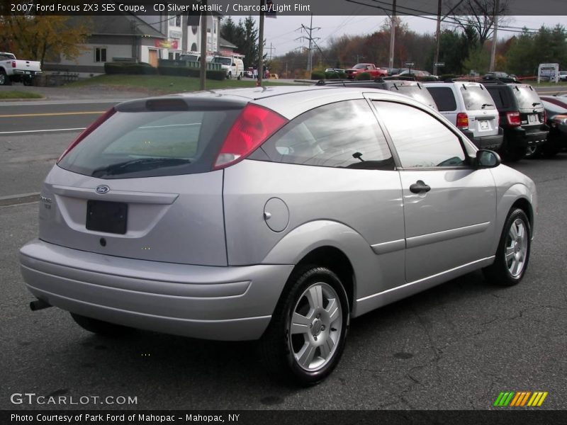 CD Silver Metallic / Charcoal/Light Flint 2007 Ford Focus ZX3 SES Coupe