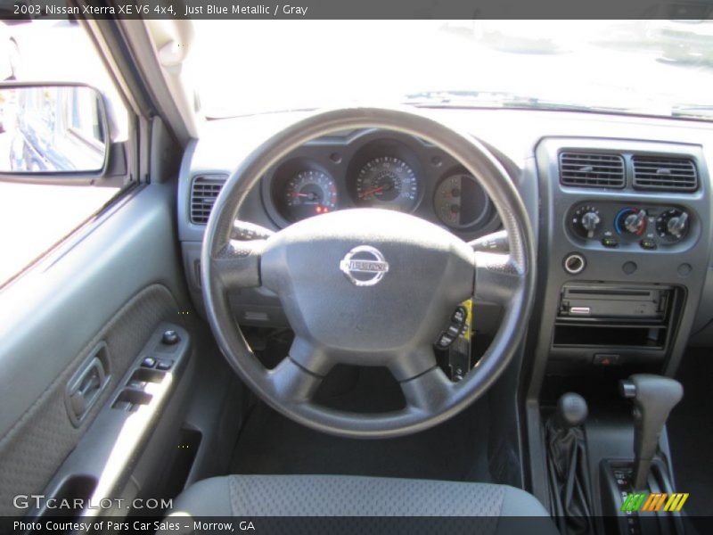 Just Blue Metallic / Gray 2003 Nissan Xterra XE V6 4x4