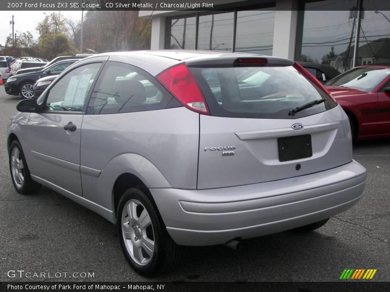 CD Silver Metallic / Charcoal/Light Flint 2007 Ford Focus ZX3 SES Coupe
