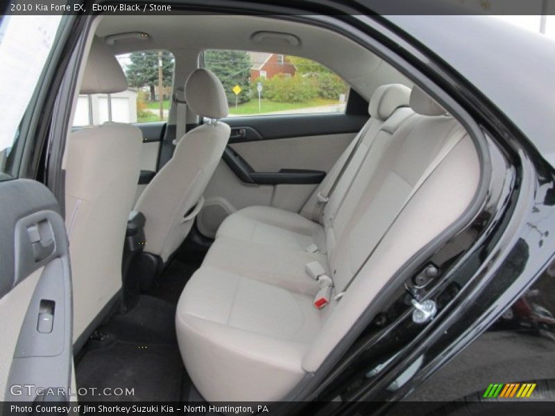 Ebony Black / Stone 2010 Kia Forte EX