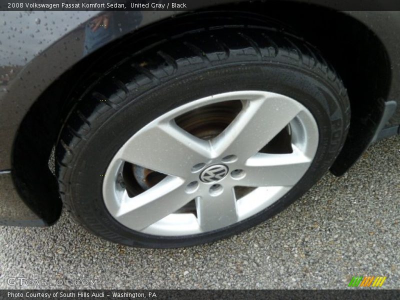 United Gray / Black 2008 Volkswagen Passat Komfort Sedan