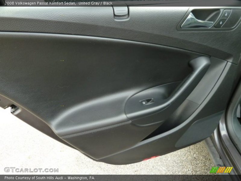 United Gray / Black 2008 Volkswagen Passat Komfort Sedan