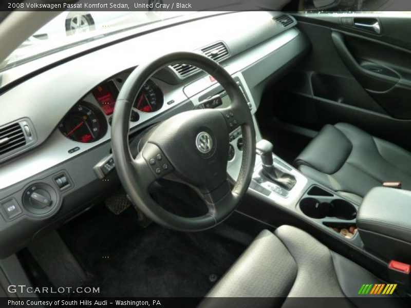 United Gray / Black 2008 Volkswagen Passat Komfort Sedan