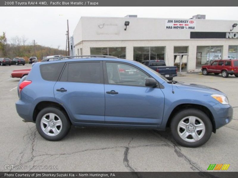 Pacific Blue Metallic / Taupe 2008 Toyota RAV4 4WD
