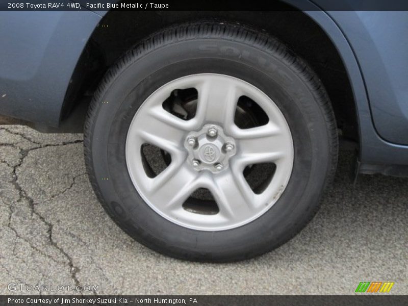 Pacific Blue Metallic / Taupe 2008 Toyota RAV4 4WD
