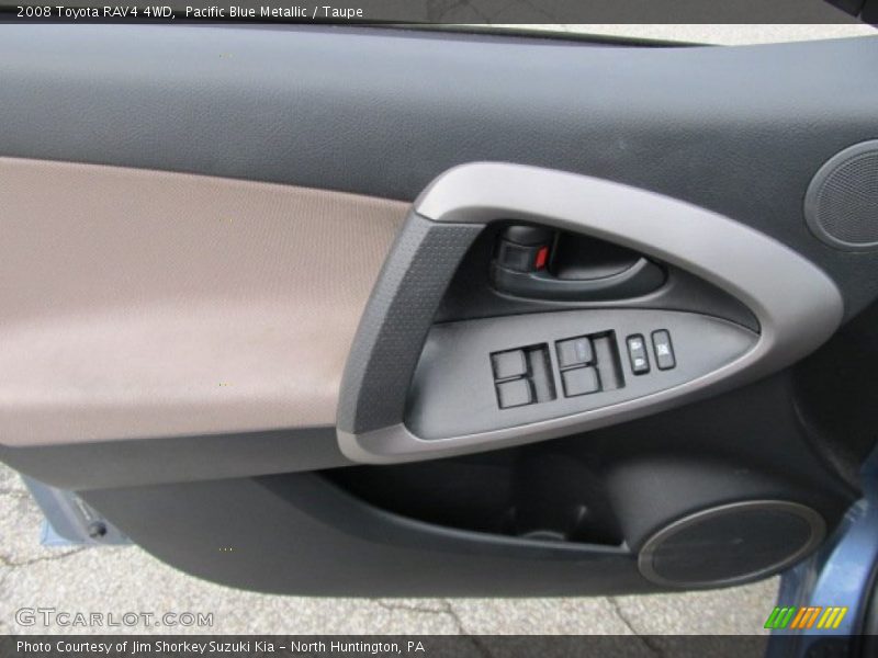 Pacific Blue Metallic / Taupe 2008 Toyota RAV4 4WD