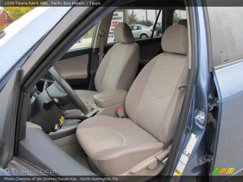 Pacific Blue Metallic / Taupe 2008 Toyota RAV4 4WD