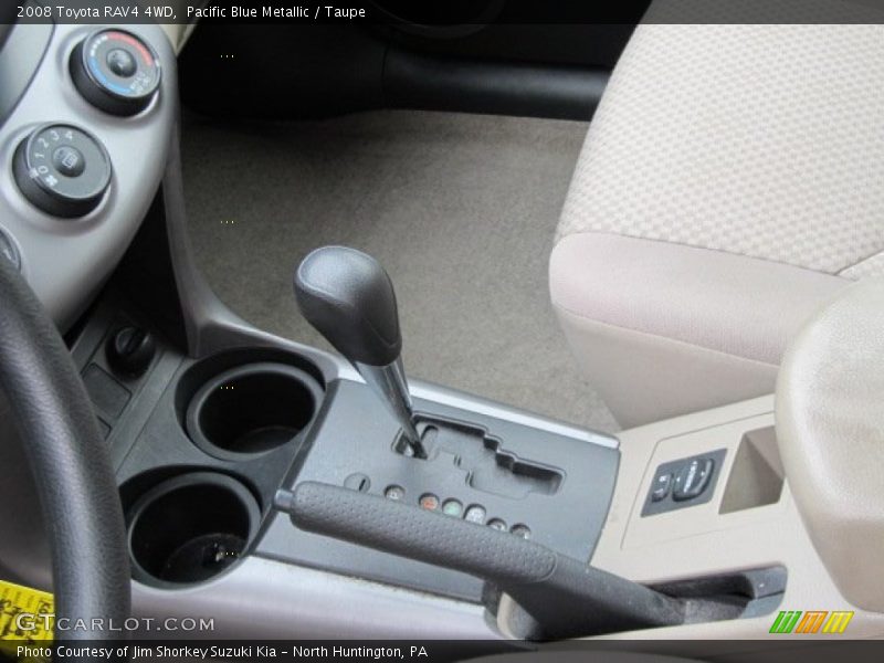 Pacific Blue Metallic / Taupe 2008 Toyota RAV4 4WD