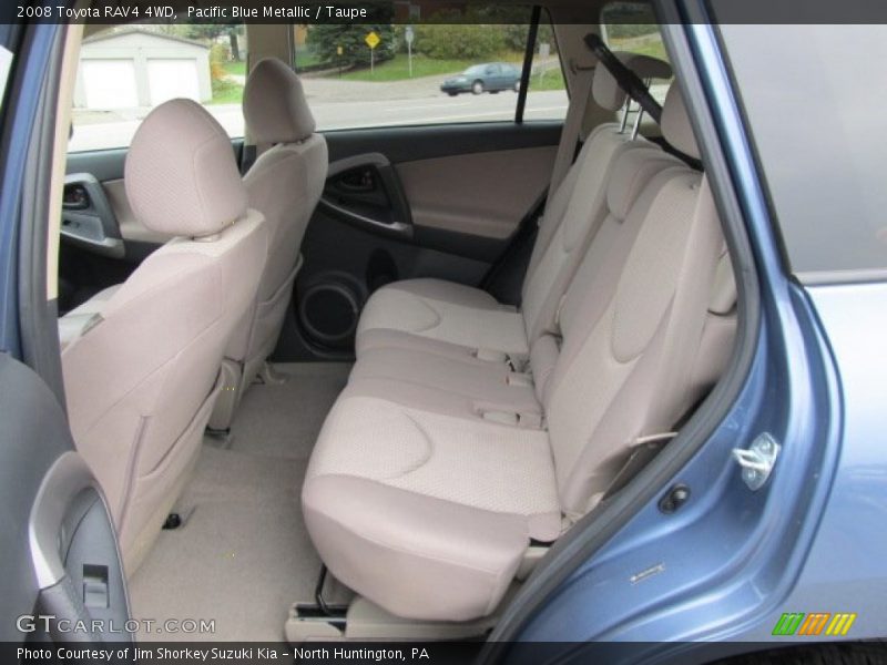 Pacific Blue Metallic / Taupe 2008 Toyota RAV4 4WD