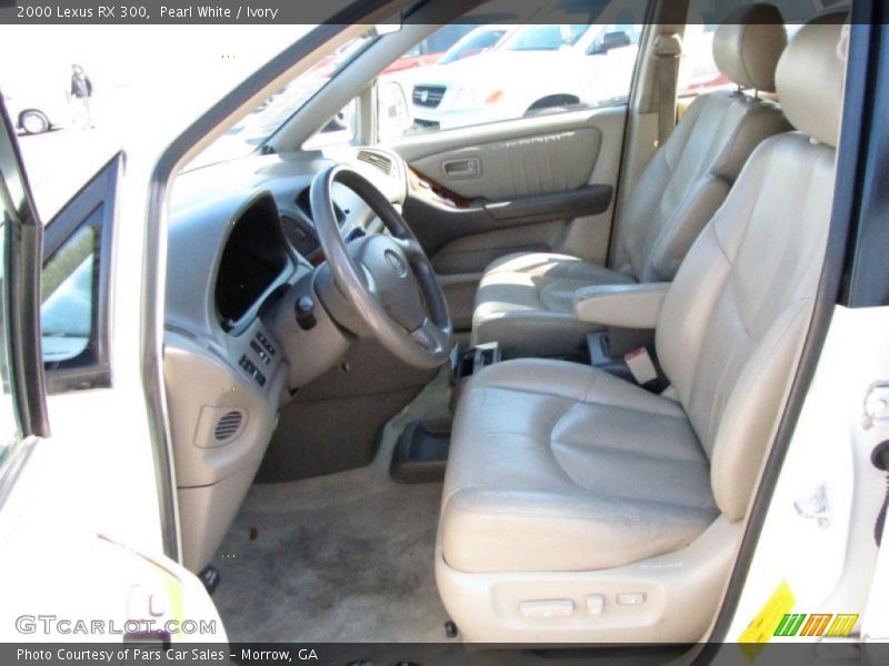 Pearl White / Ivory 2000 Lexus RX 300