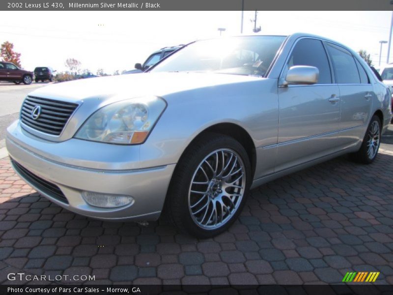 Millennium Silver Metallic / Black 2002 Lexus LS 430