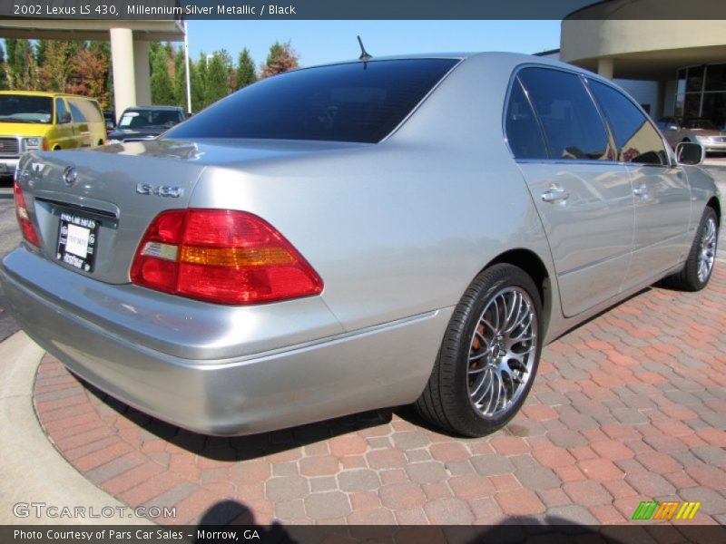 Millennium Silver Metallic / Black 2002 Lexus LS 430