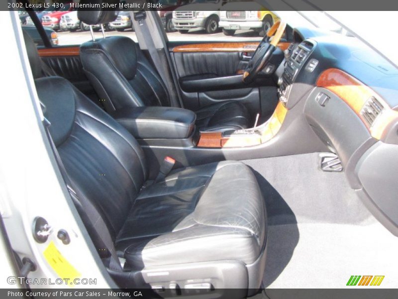 Millennium Silver Metallic / Black 2002 Lexus LS 430