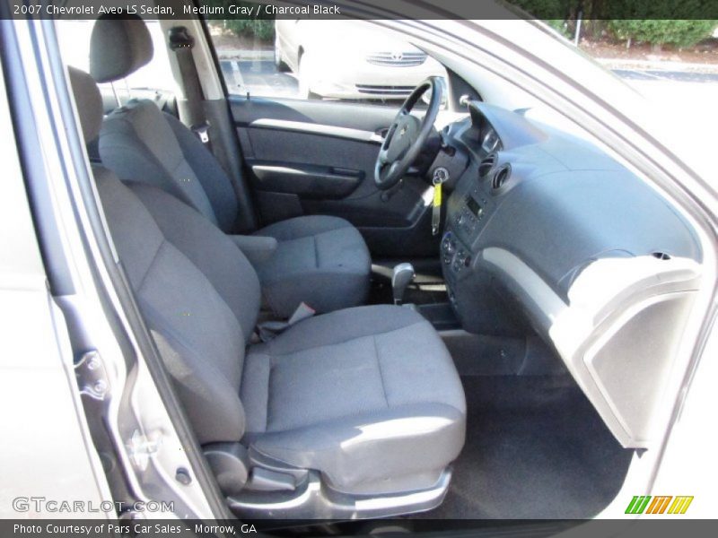 Medium Gray / Charcoal Black 2007 Chevrolet Aveo LS Sedan