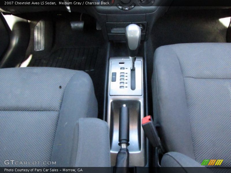 Medium Gray / Charcoal Black 2007 Chevrolet Aveo LS Sedan
