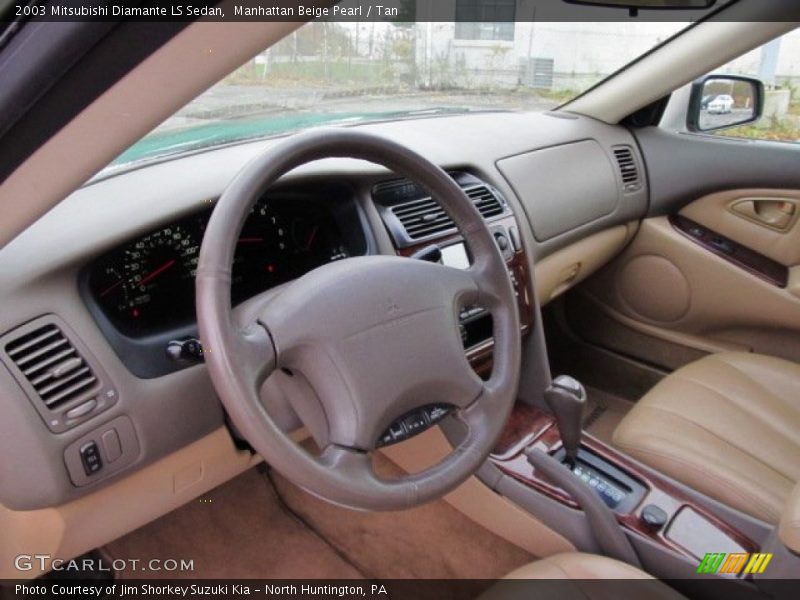  2003 Diamante LS Sedan Tan Interior