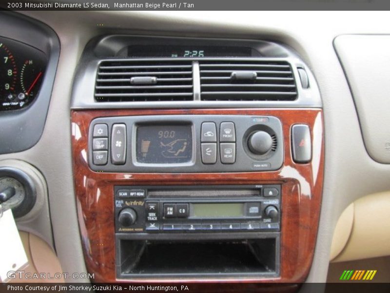 Controls of 2003 Diamante LS Sedan