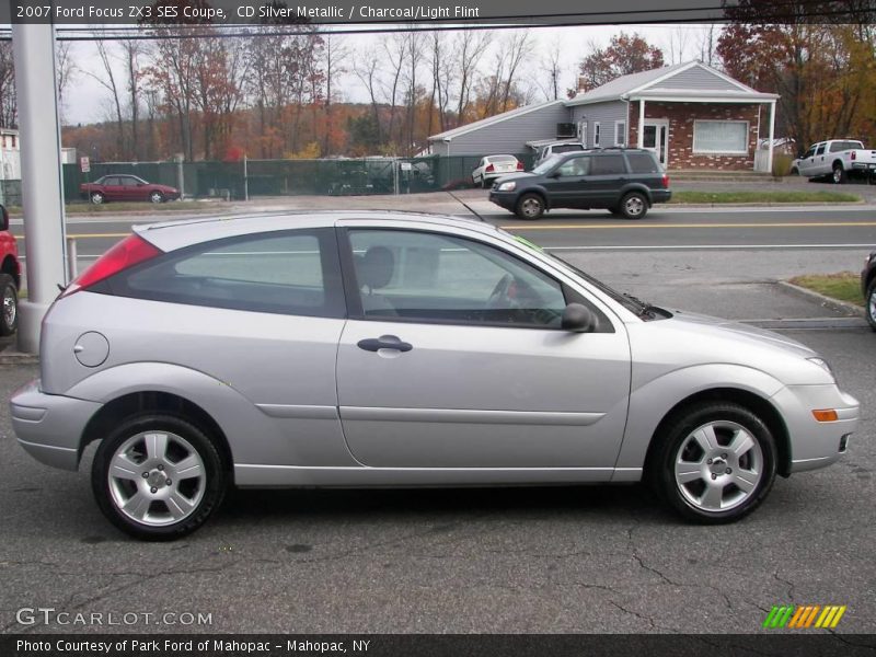 CD Silver Metallic / Charcoal/Light Flint 2007 Ford Focus ZX3 SES Coupe