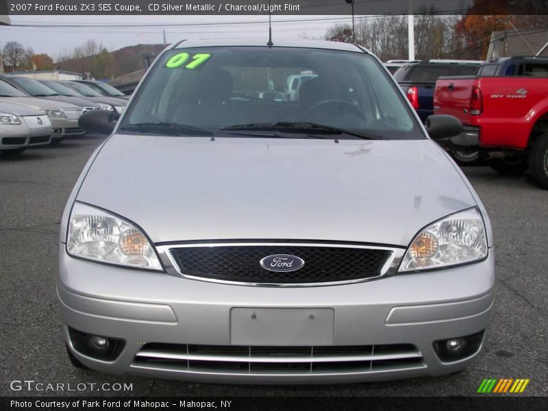 CD Silver Metallic / Charcoal/Light Flint 2007 Ford Focus ZX3 SES Coupe