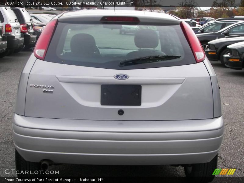CD Silver Metallic / Charcoal/Light Flint 2007 Ford Focus ZX3 SES Coupe