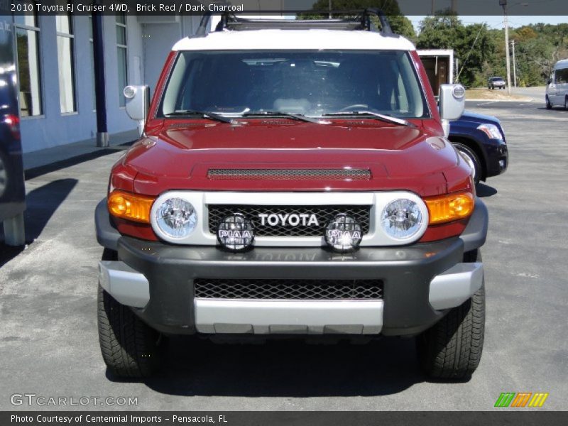 Brick Red / Dark Charcoal 2010 Toyota FJ Cruiser 4WD