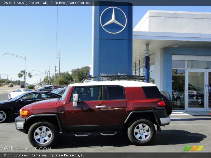 Brick Red / Dark Charcoal 2010 Toyota FJ Cruiser 4WD