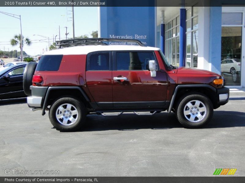 Brick Red / Dark Charcoal 2010 Toyota FJ Cruiser 4WD