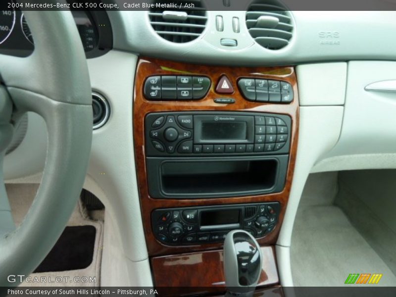 Cadet Blue Metallic / Ash 2004 Mercedes-Benz CLK 500 Coupe