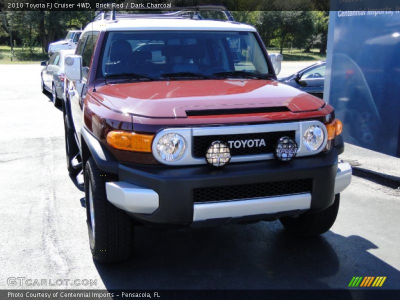 Brick Red / Dark Charcoal 2010 Toyota FJ Cruiser 4WD