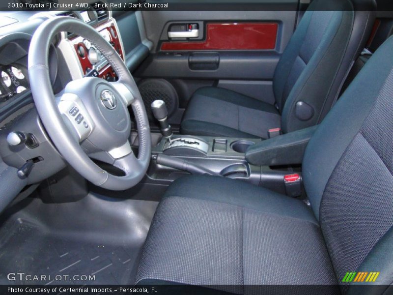 Brick Red / Dark Charcoal 2010 Toyota FJ Cruiser 4WD