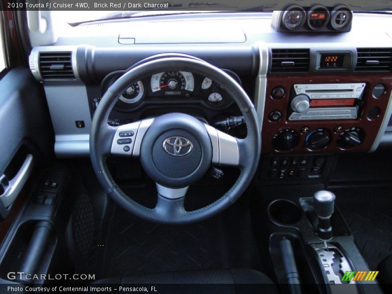 Brick Red / Dark Charcoal 2010 Toyota FJ Cruiser 4WD