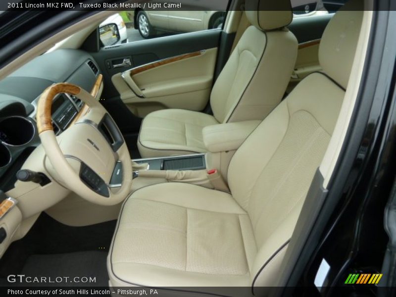 Tuxedo Black Metallic / Light Camel 2011 Lincoln MKZ FWD
