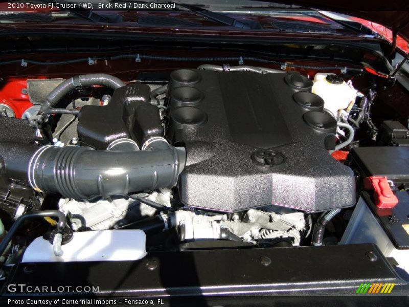 Brick Red / Dark Charcoal 2010 Toyota FJ Cruiser 4WD