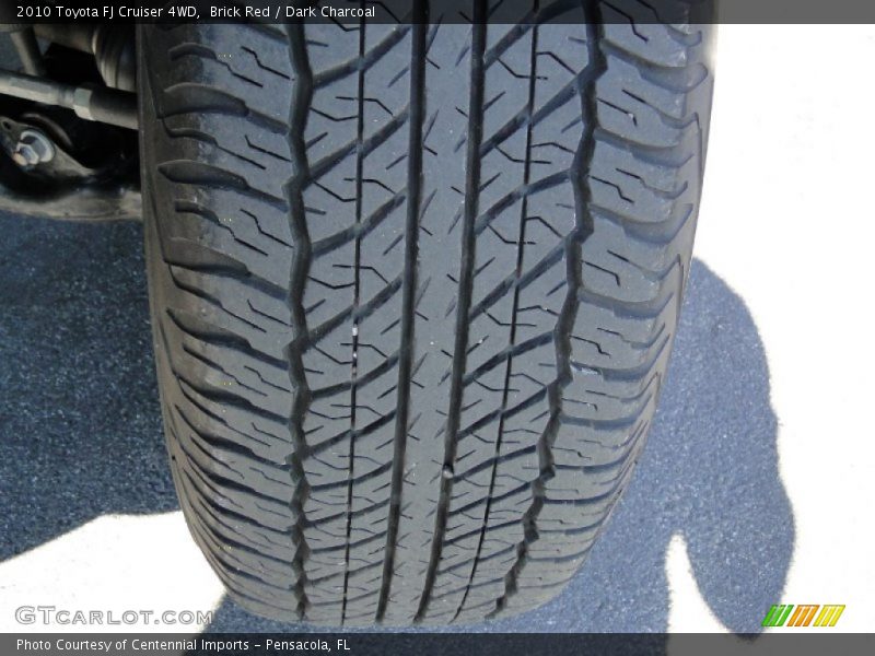 Brick Red / Dark Charcoal 2010 Toyota FJ Cruiser 4WD