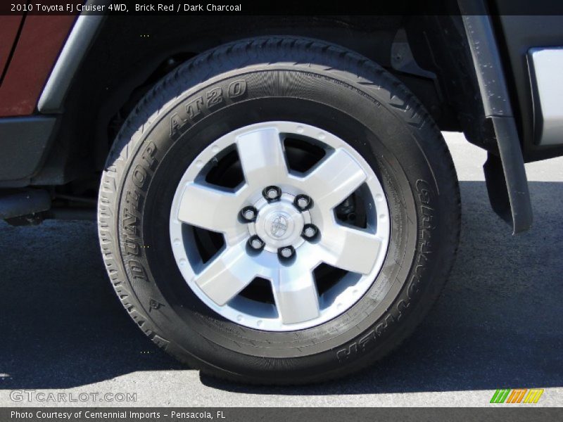 Brick Red / Dark Charcoal 2010 Toyota FJ Cruiser 4WD