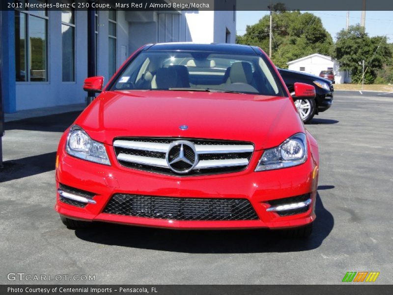  2012 C 250 Coupe Mars Red