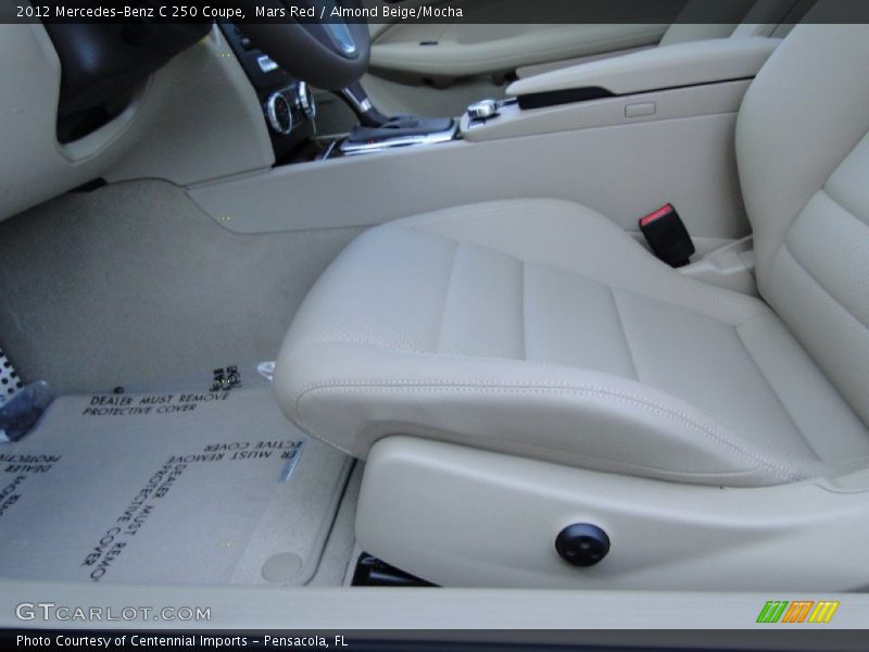 Mars Red / Almond Beige/Mocha 2012 Mercedes-Benz C 250 Coupe