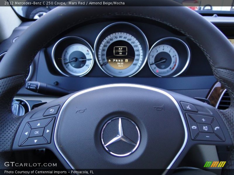  2012 C 250 Coupe 250 Coupe Gauges