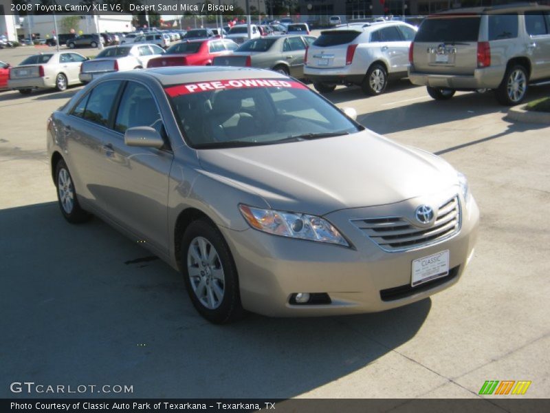 Desert Sand Mica / Bisque 2008 Toyota Camry XLE V6