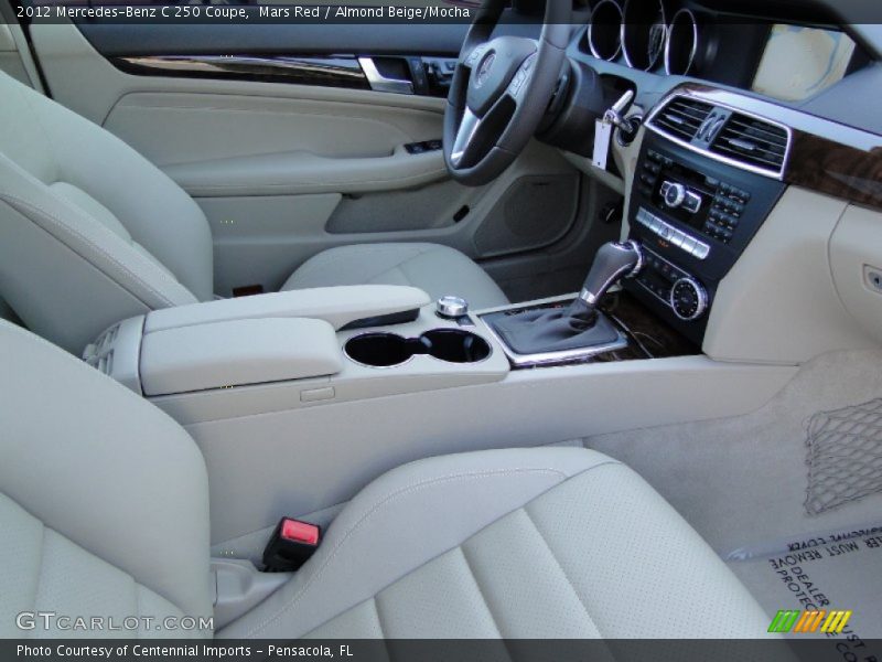 Mars Red / Almond Beige/Mocha 2012 Mercedes-Benz C 250 Coupe