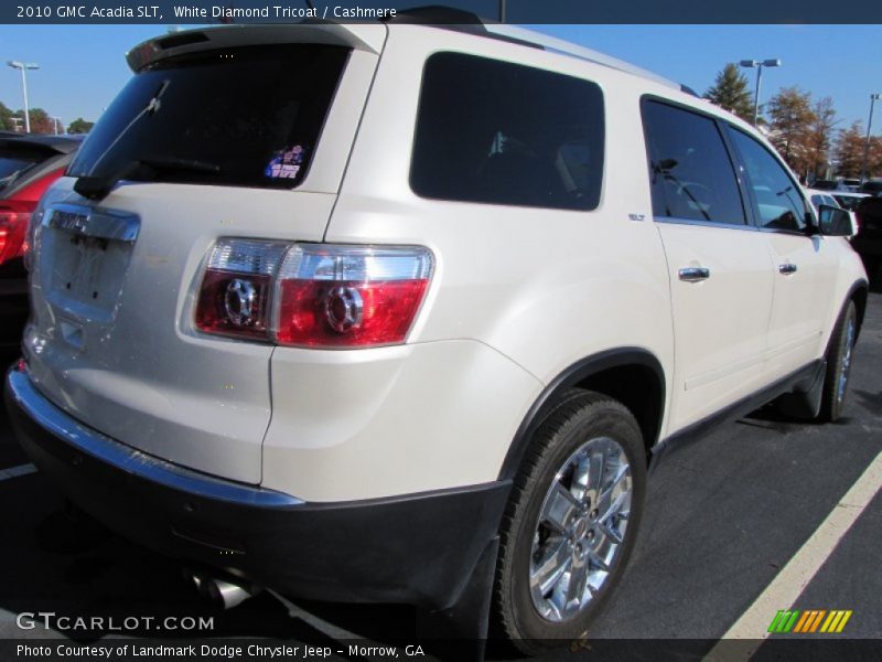 White Diamond Tricoat / Cashmere 2010 GMC Acadia SLT