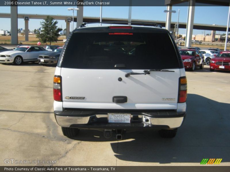 Summit White / Gray/Dark Charcoal 2006 Chevrolet Tahoe LT