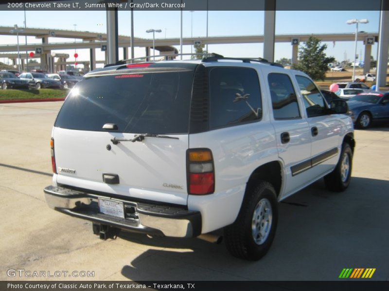 Summit White / Gray/Dark Charcoal 2006 Chevrolet Tahoe LT