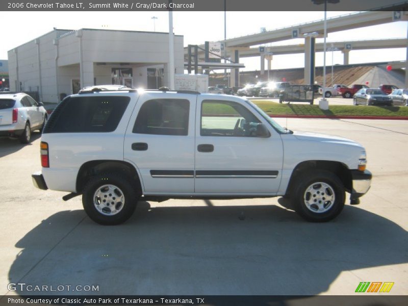 Summit White / Gray/Dark Charcoal 2006 Chevrolet Tahoe LT