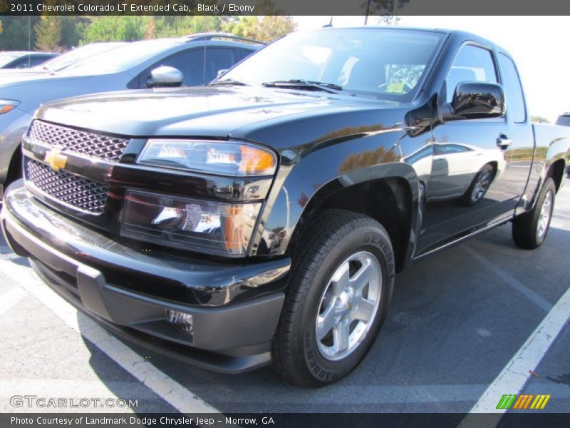 Black / Ebony 2011 Chevrolet Colorado LT Extended Cab