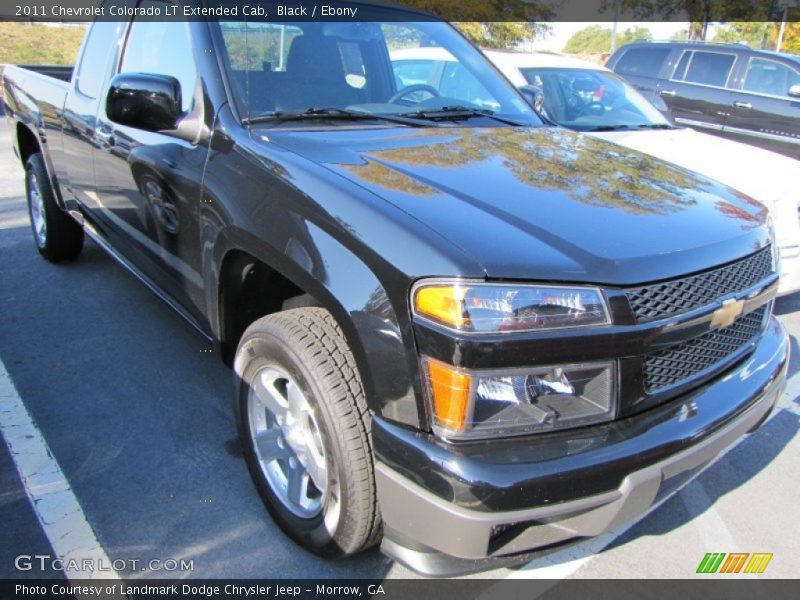 Black / Ebony 2011 Chevrolet Colorado LT Extended Cab