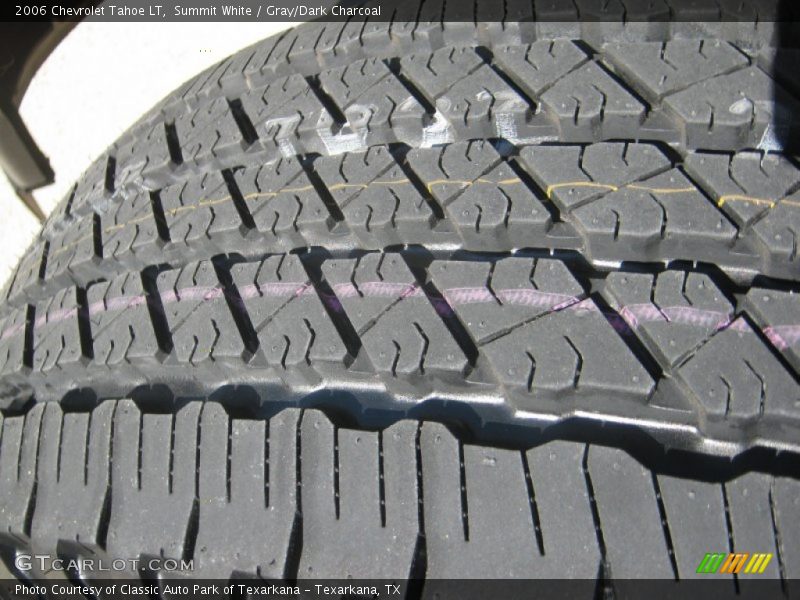 Summit White / Gray/Dark Charcoal 2006 Chevrolet Tahoe LT